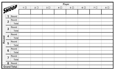 Thumbnail of downloadable SWOOP Scoresheet