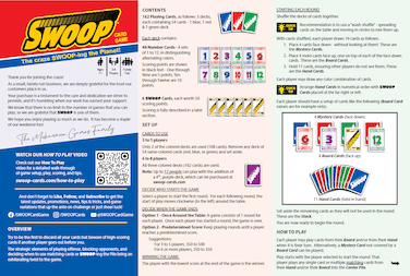 Thumbnail of color SWOOP simple Instruction Guide